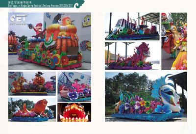 浙江宁波春节彩车 春节彩灯制作商 专业设计制作安装一站式服务