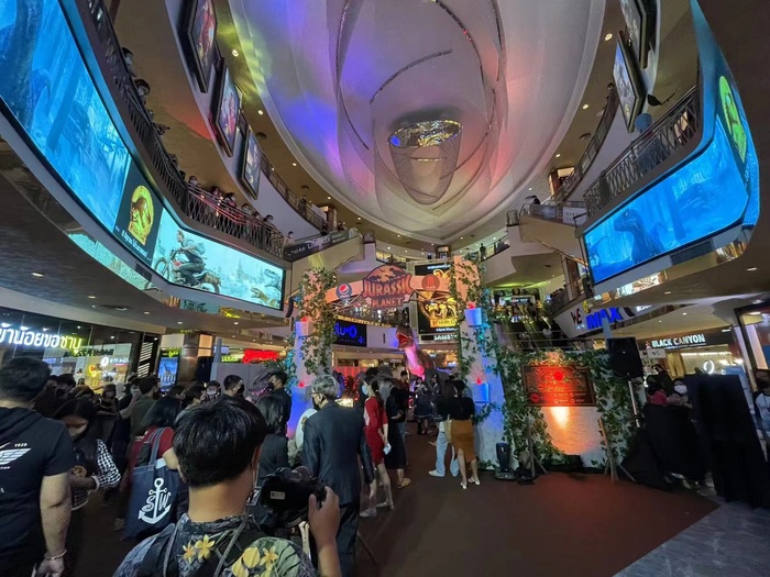 商场恐龙展